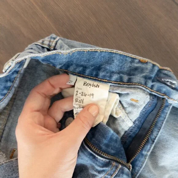 Boyish the Roy-Starman High-Rise Front Yoke Jean - Picture 7 of 9